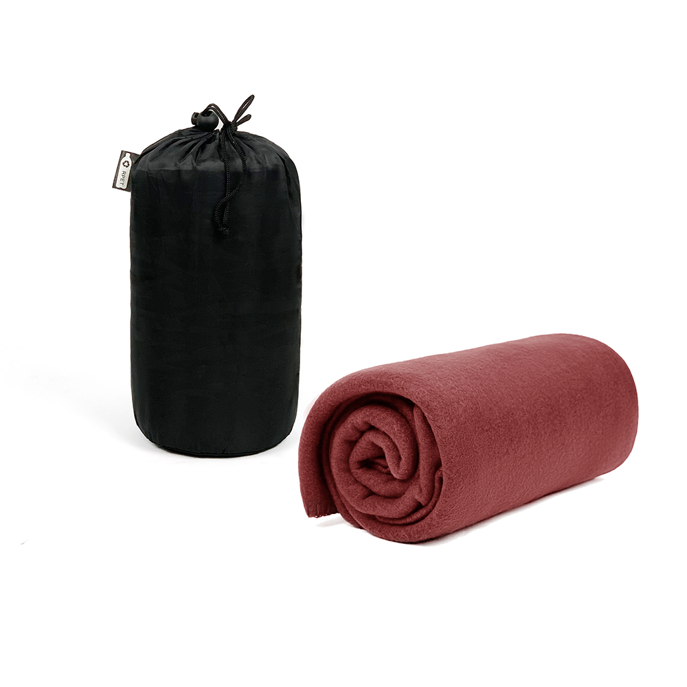 Grs Audited Rpet Factory Direct Cheap Personalized Solid Color Wholesale Fleece Blanket For Promotion