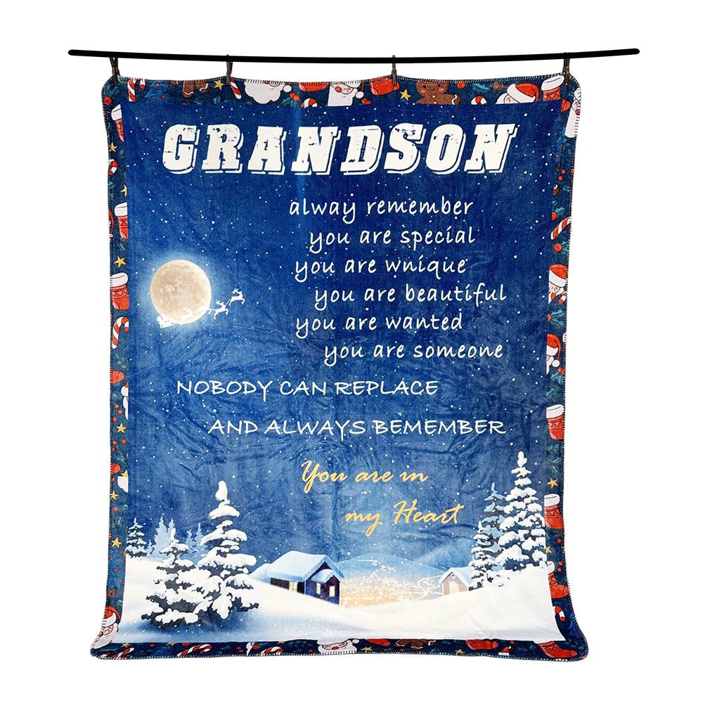 OEM Personalized Customize Design Blank Sherpa Fleece Throw 3D Photo Digital Printing Sublimation White Custom Blanket With Logo