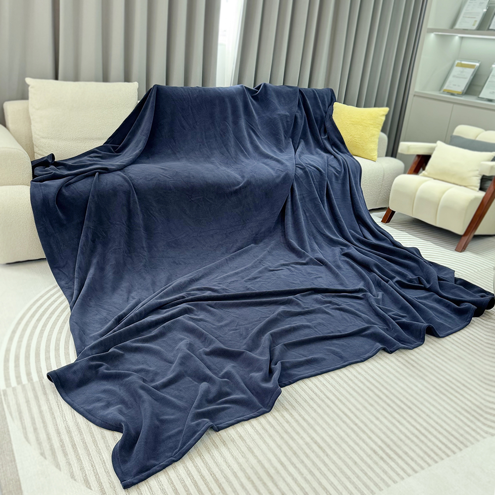 10*10 Feet Ultra Premium Stretchy Super Soft Cozy 95% Polyester 5% Spandex Big Blanket